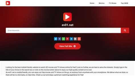 This makes it much easy to find any movie or television show you want to watch. . Ev01 net